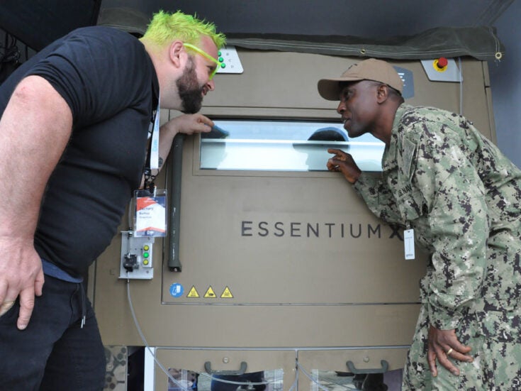 Photo of Essentium demonstrates AM solutions in US Navy’s REPTX exercise