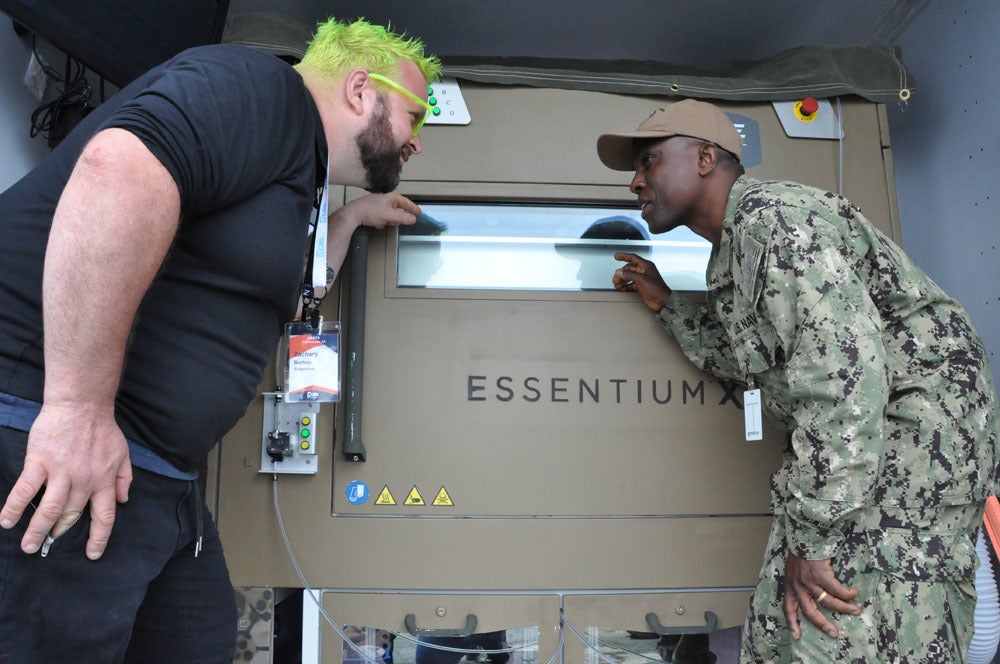 Essentium demonstrates AM solutions in US Navy’s REPTX exercise