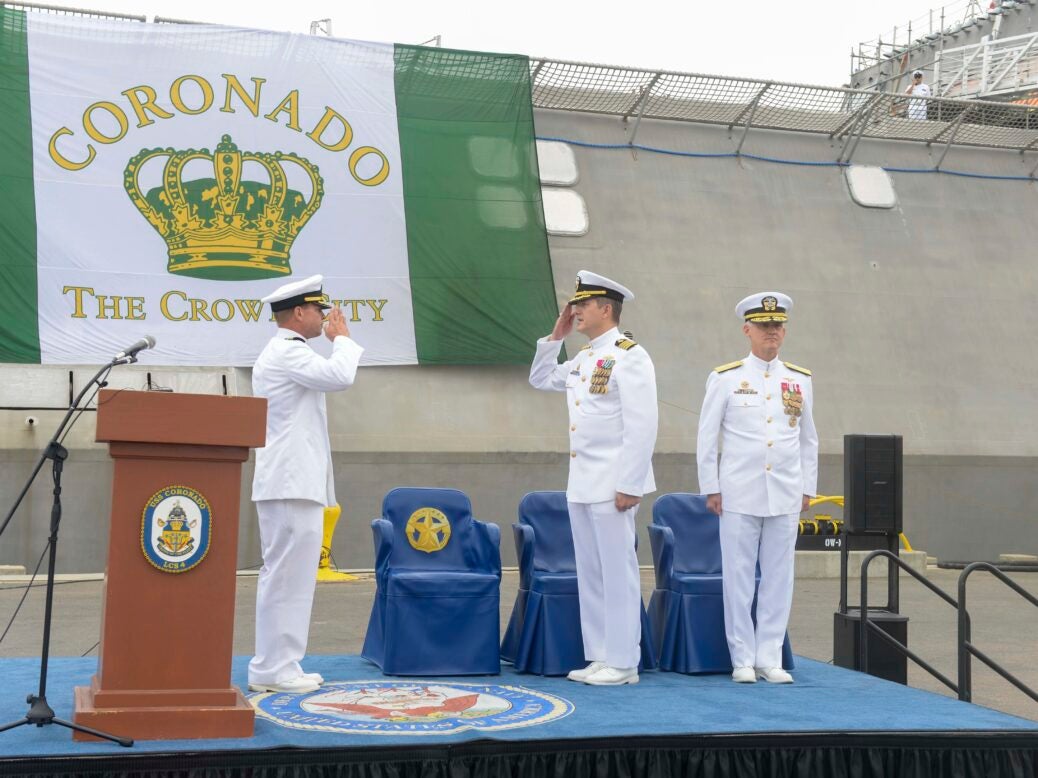 US Navy decommissions Coronado