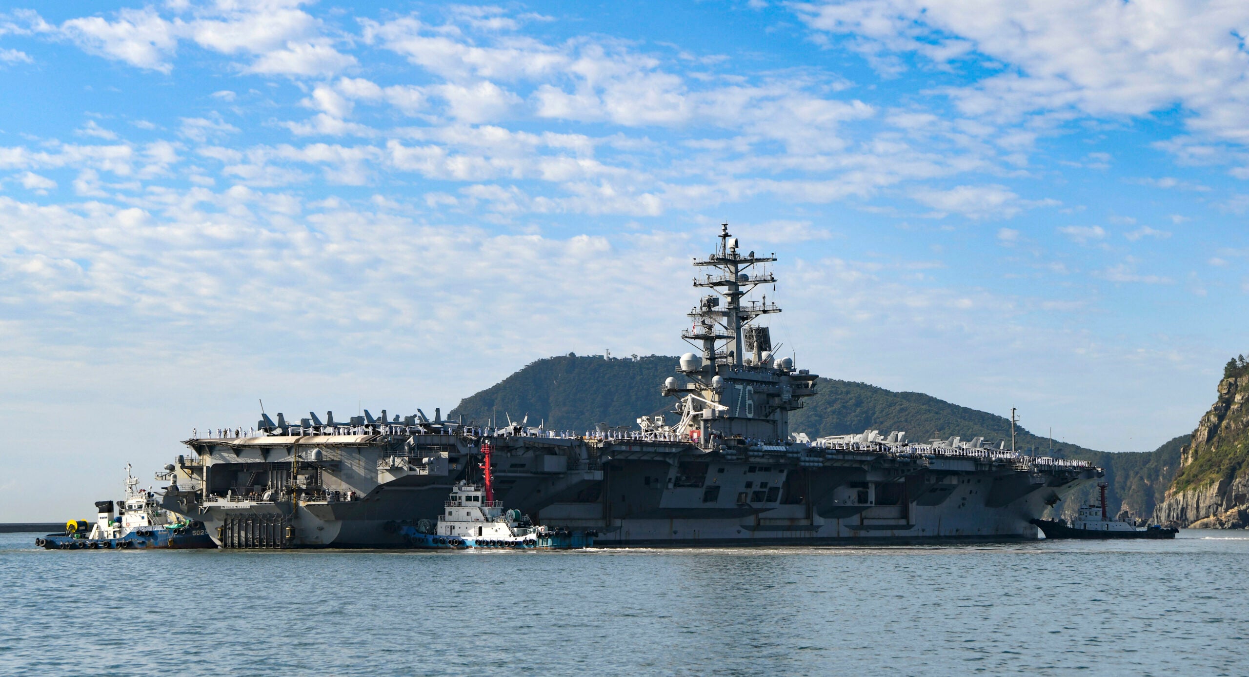 US and South Korea begin joint maritime exercise in East Sea