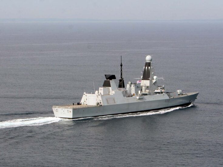 Photo of UK Royal Navy’s HMS Dauntless finishes sea trials for engines