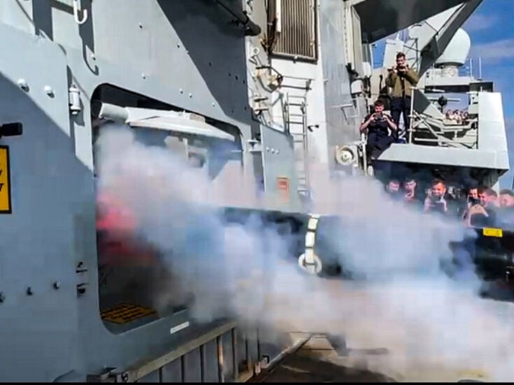 UK Royal Navy’s HMS Kent ship completes test firing exercises