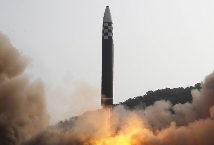 North Korea conducts ballistic missile test launch off east coast