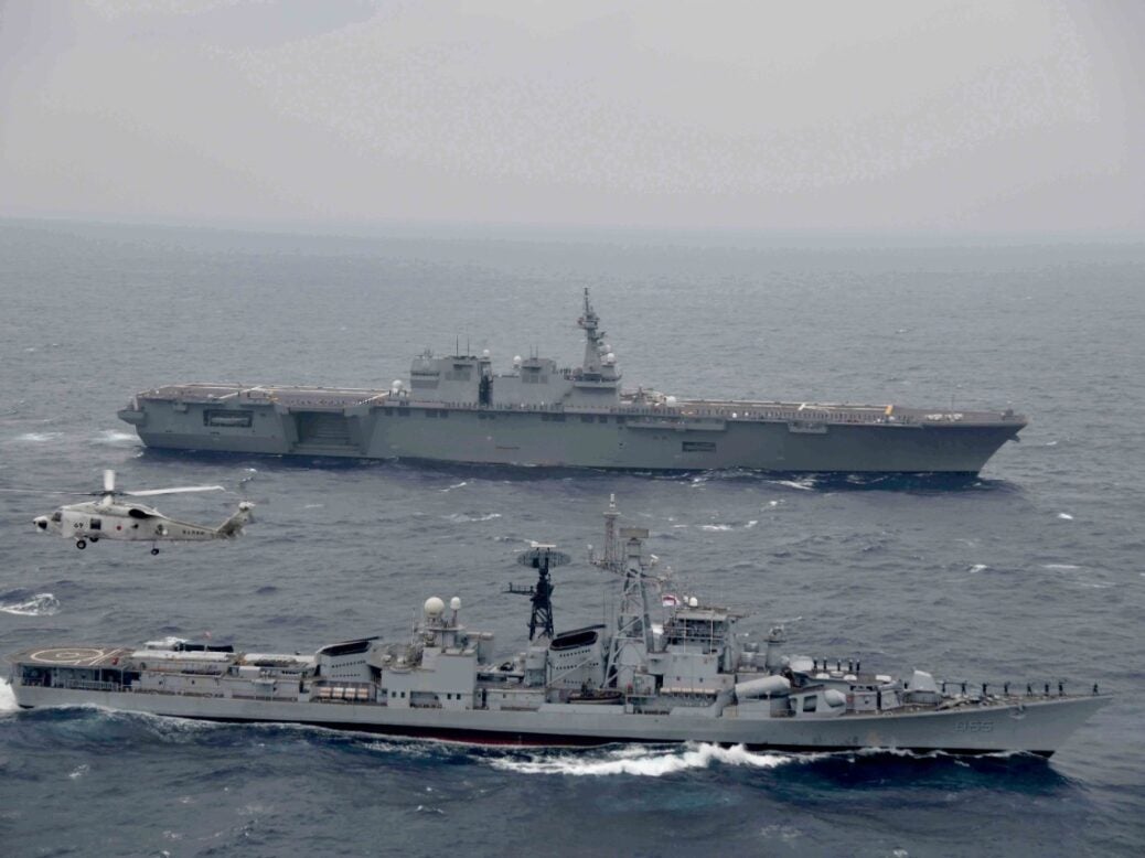 インド・日本海軍、双武訓練JIMEX 22終了