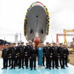 RMK Marine launches Ukraine’s first Ada-class ship Hetman Ivan Mazepa