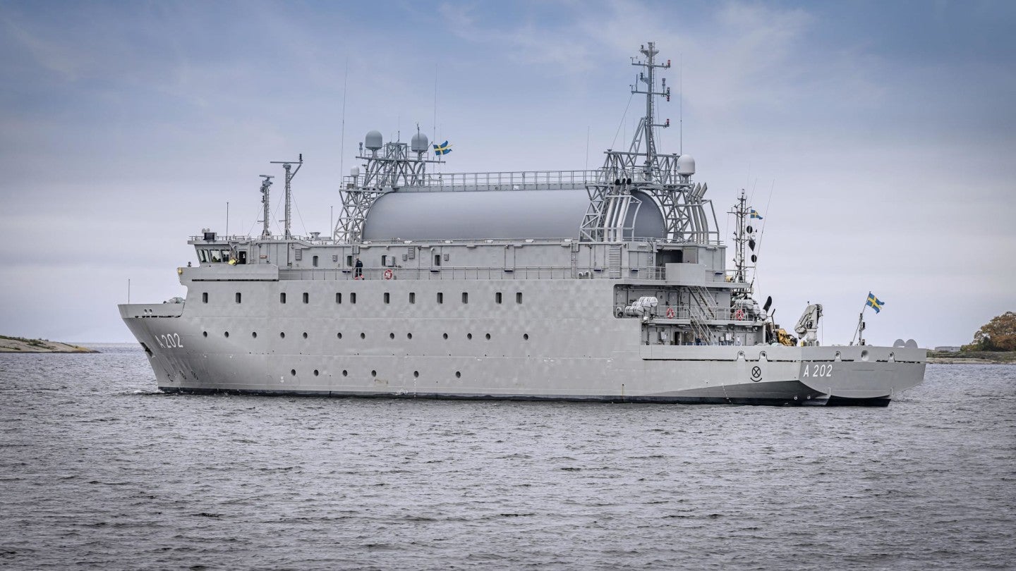 Szwedzki FMV otrzymuje SIGINT HMS Artemis od Saaba