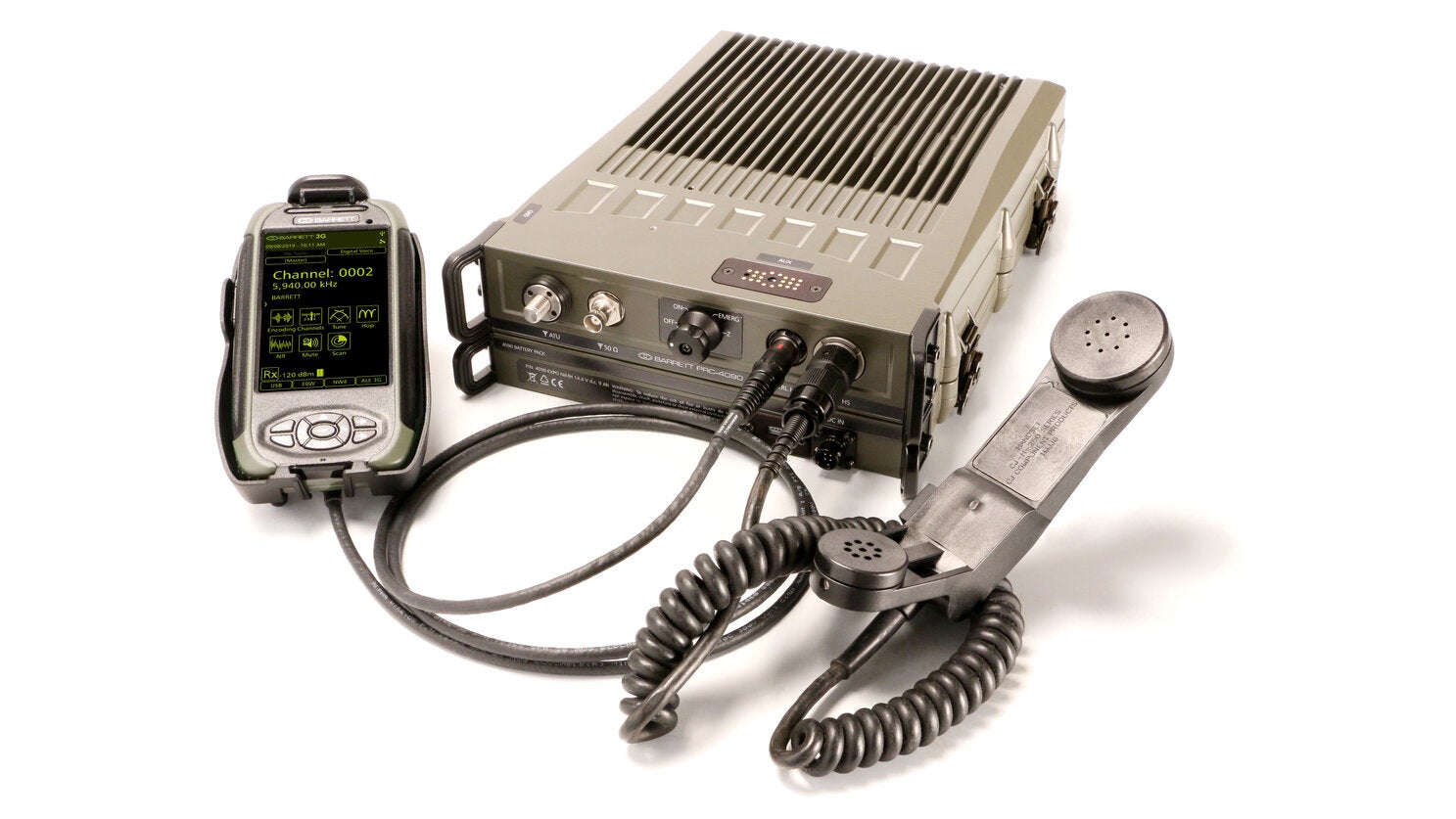 PRC-4090 HF Tactical Manpack Transceiver