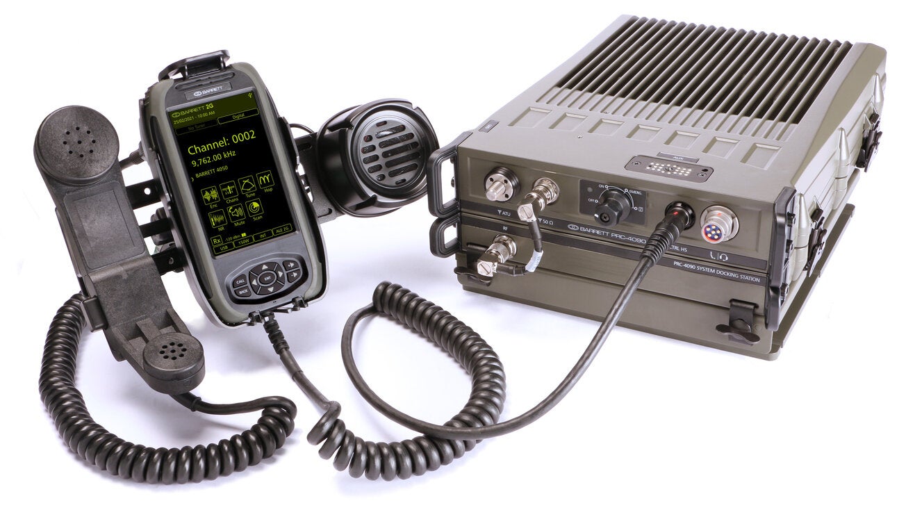 PRC-4090 HF Tactical Mobile Transceiver