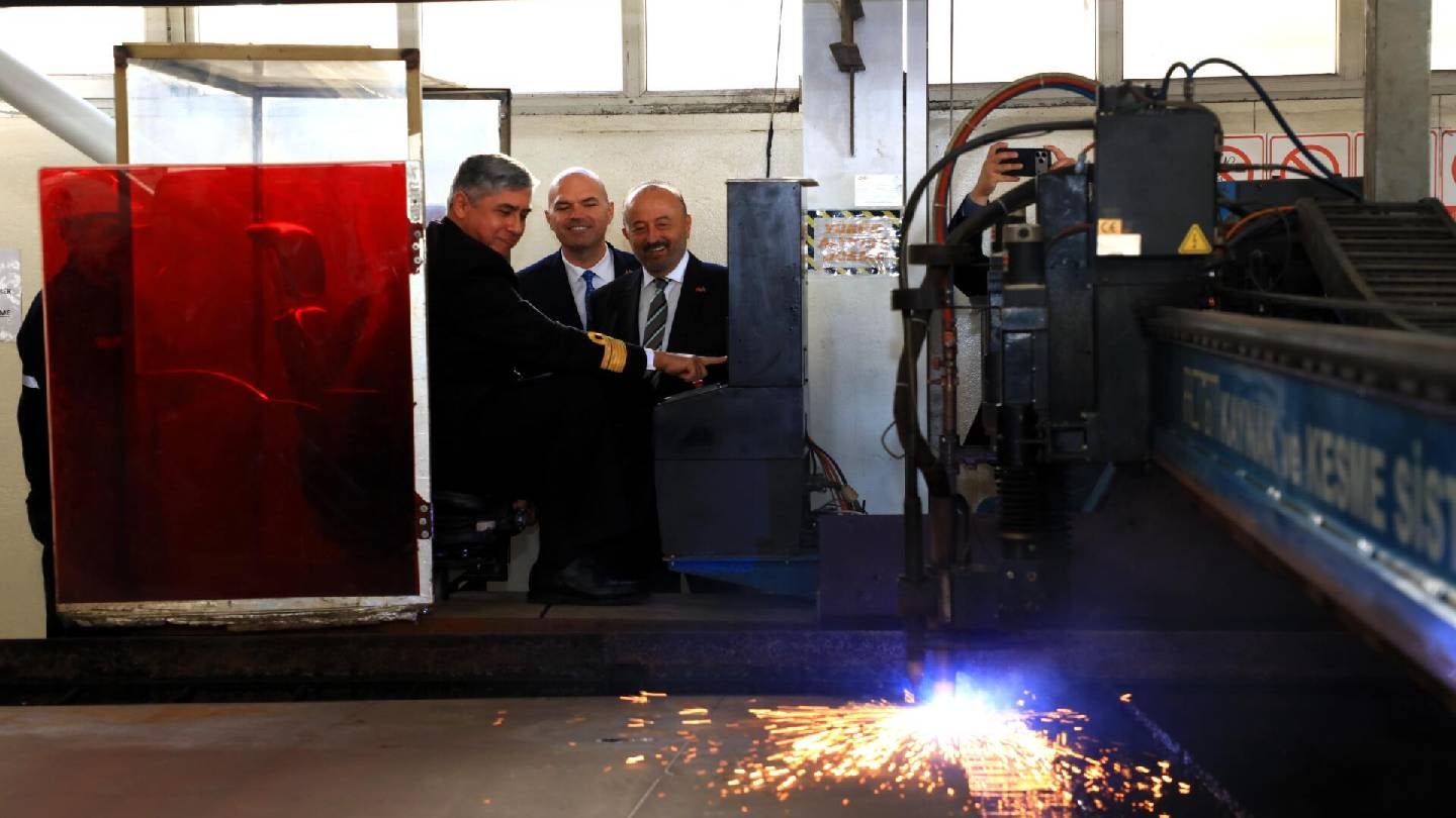 Work starts on Portugal’s first oiler replenisher and logistics ship