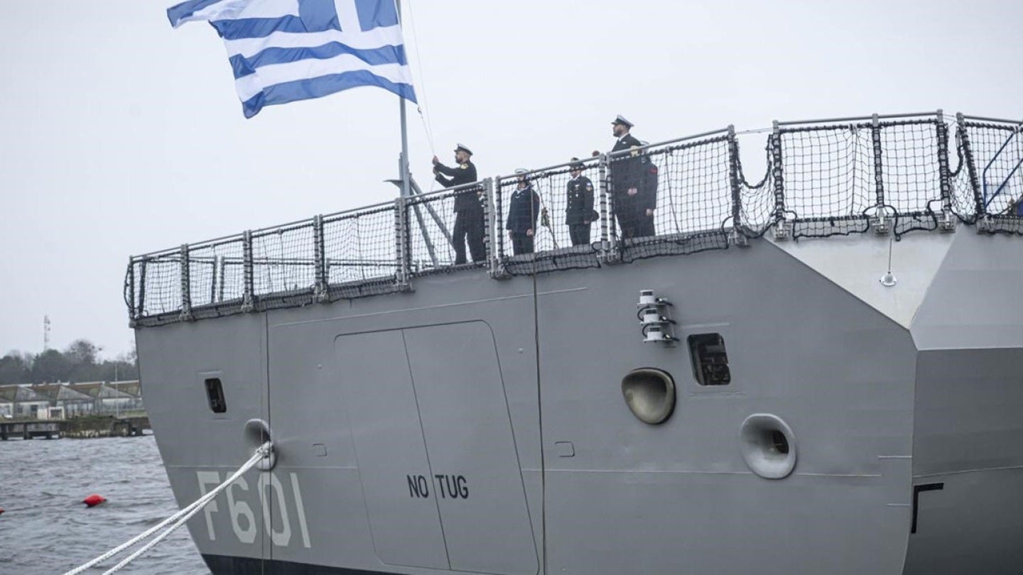 Naval Group delivers first FDI frigate to Hellenic Navy
