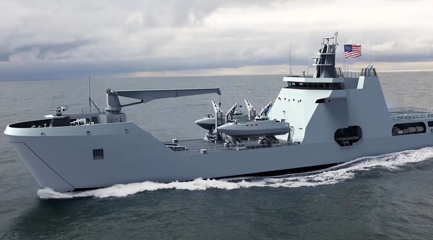 US NAVSEA selects Damen’s LST100 design for LSM programme