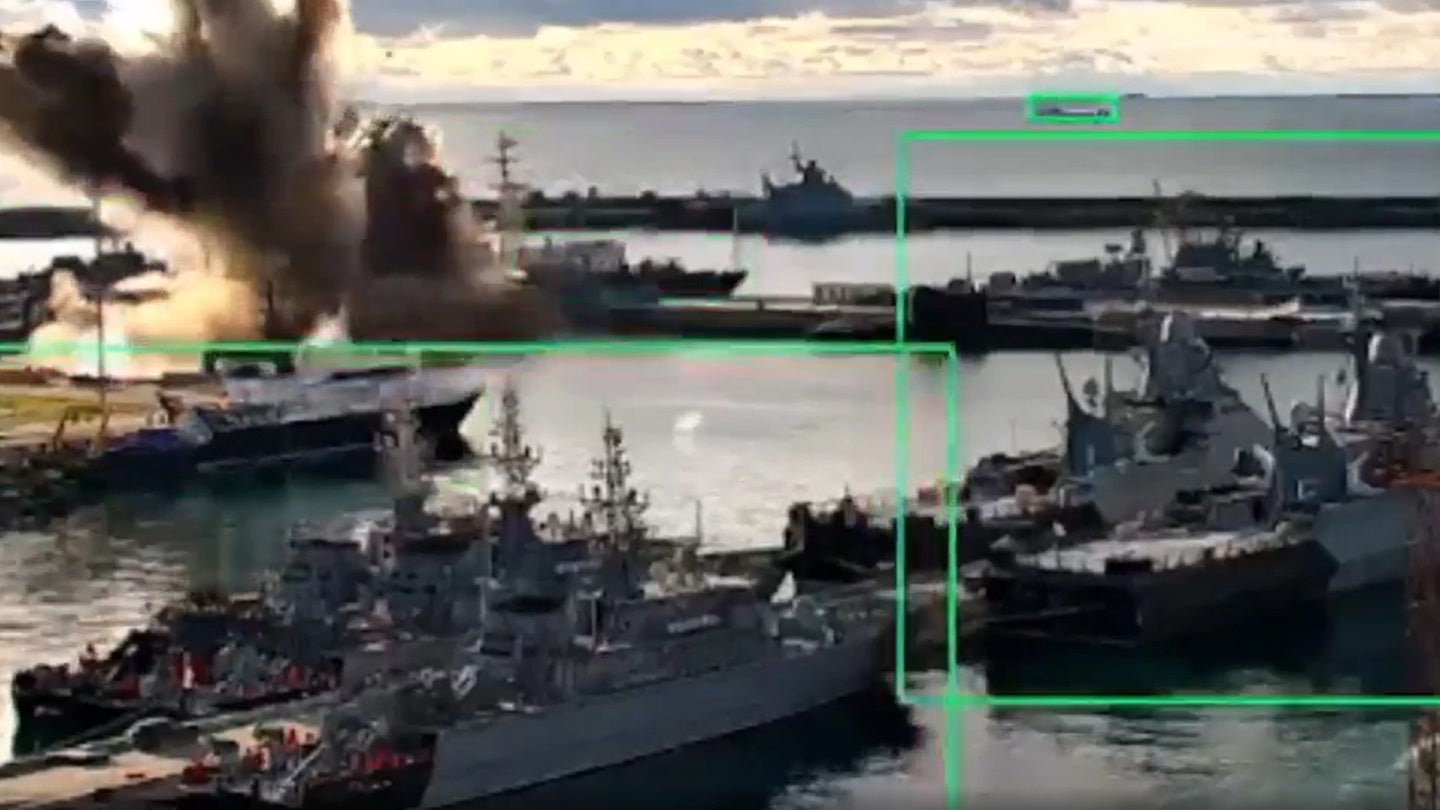 Ukraine claims world-first underwater drone strike on Russian submarine - Naval Technology