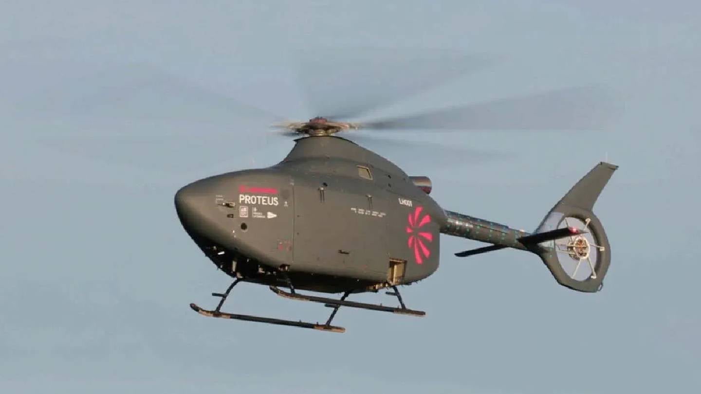 UK’s autonomous helicopter Proteus completes maiden flight  