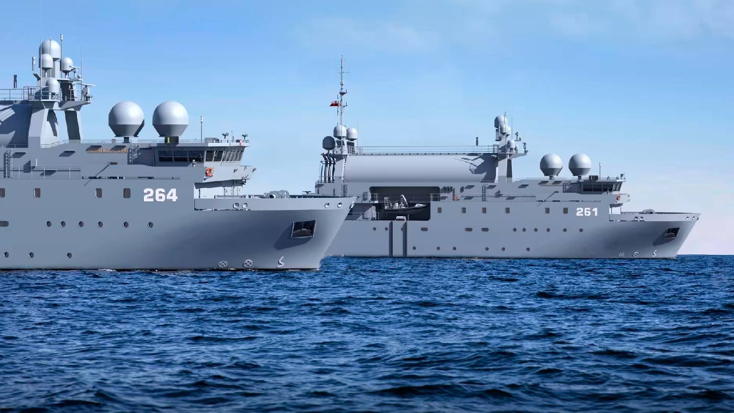 Poland’s second SIGINT ship launched in Gdańsk 