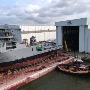 Austal USA Solomon Atkinson launch