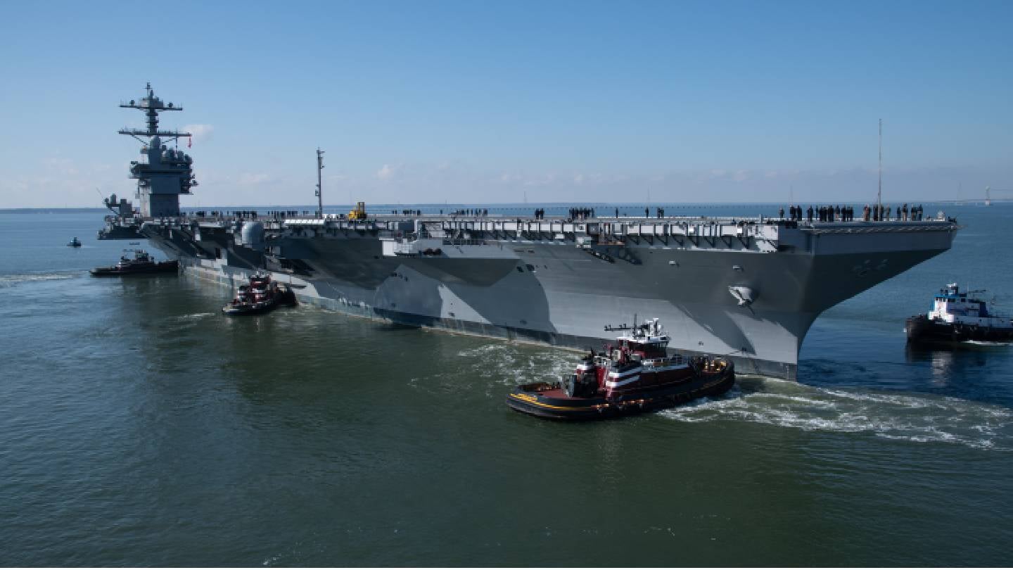 NNS completes builder’s sea trials for nuclear-powered John F Kennedy