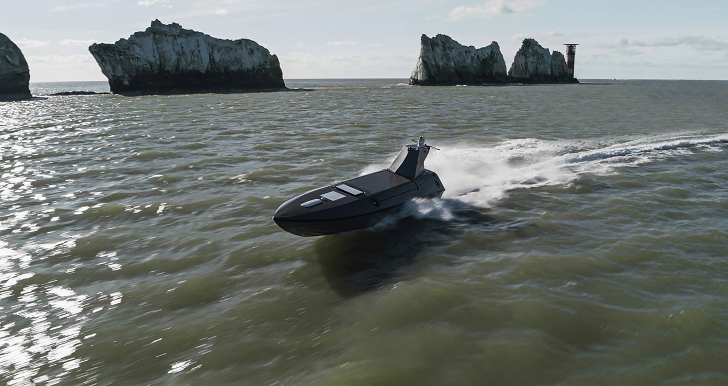 UK forms ‘hybrid navy’ for the first time with order for 20 USVs