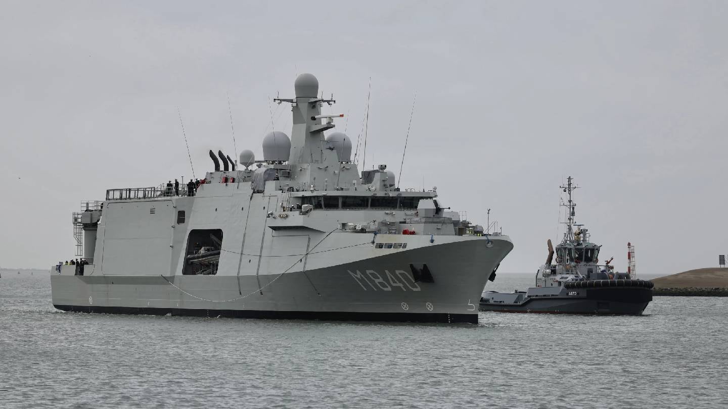 Netherlands Takes Delivery of First Mine Countermeasure Vessel amid Escalating Maritime Threats
