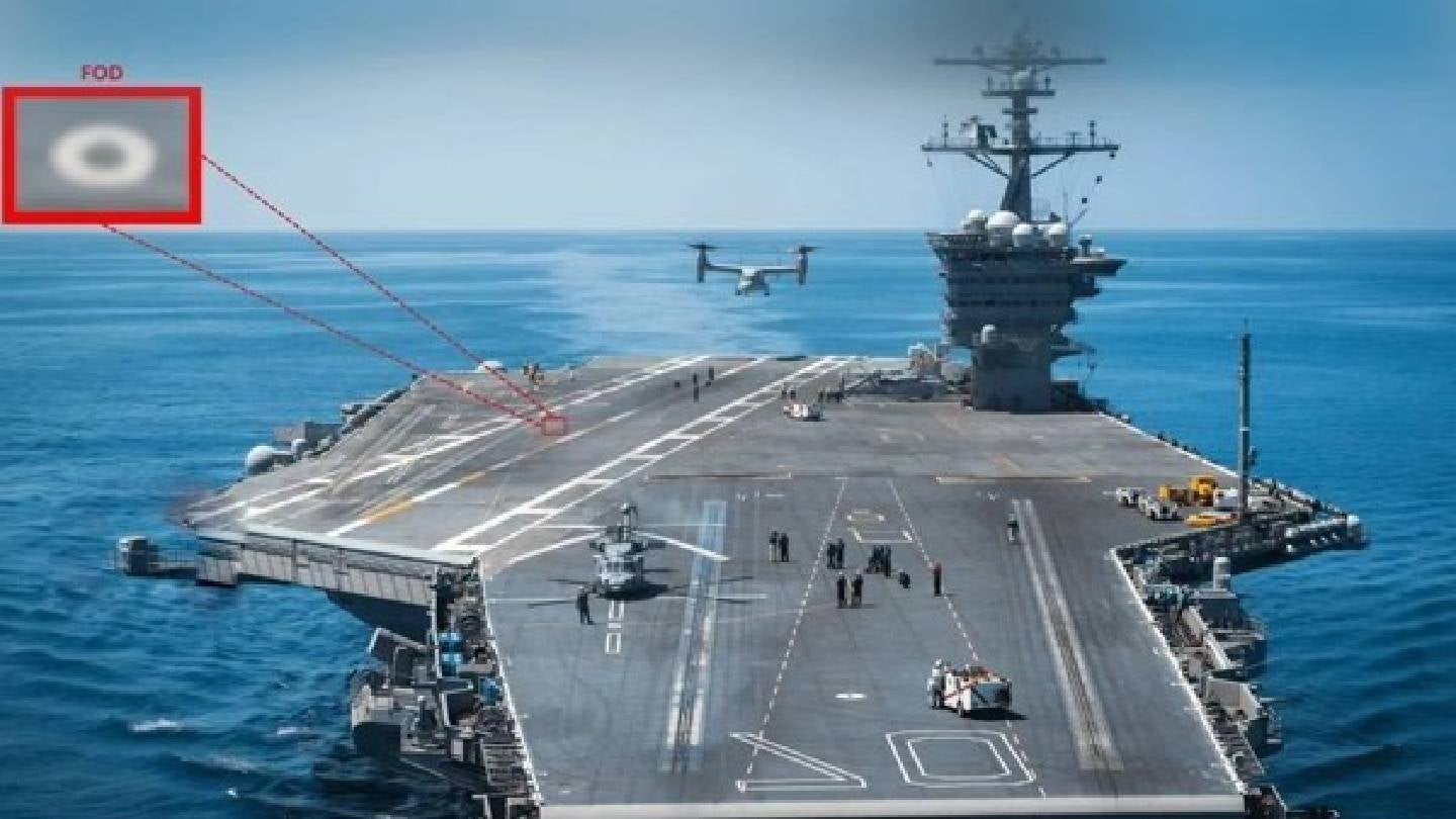 Indian Navy, Skylark Labs test FOD detection system on aircraft carrier