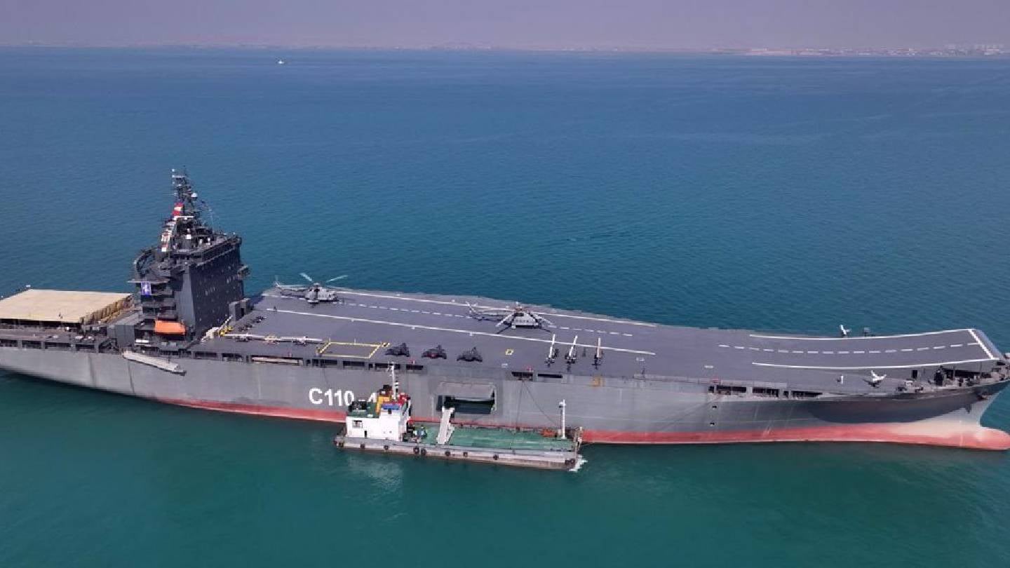 US Strikes Iranian Drone Carrier; Denies Damage to Own Vessel