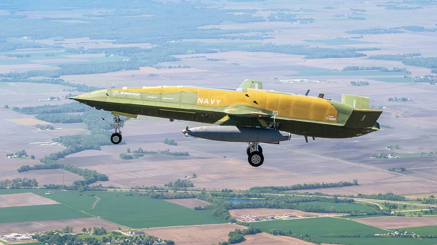 Boeing, US Navy Conduct First MQ-25A Stingray Test Flight