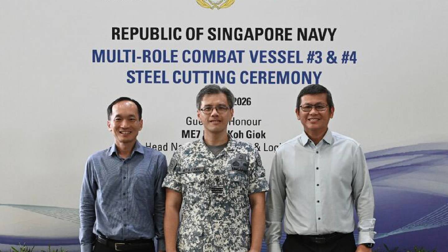 Singapore Navy Begins Construction of New Combat Vessels