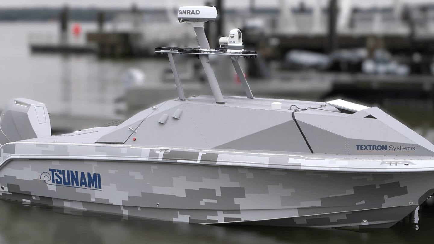 Textron Secures Contract for TSUNAMI USVs for SOUTHCOM