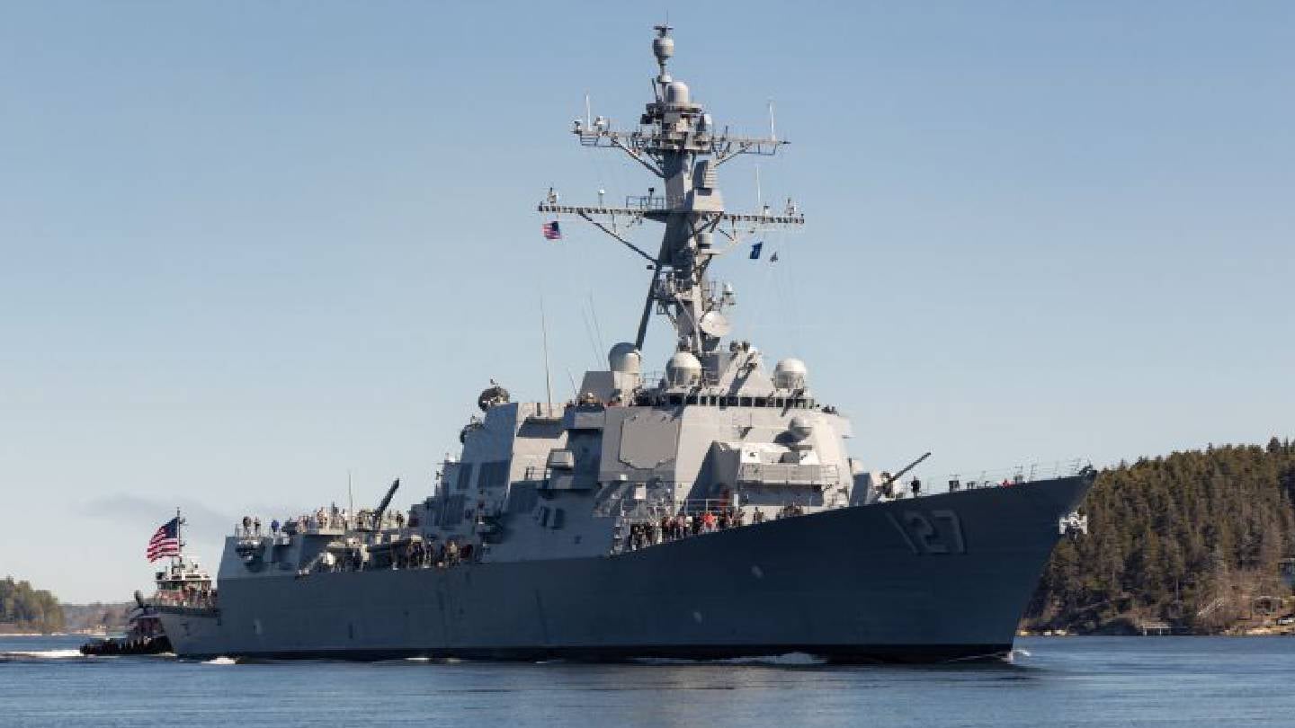 US Navy Receives Final Flight IIA Arleigh Burke-Class Destroyer