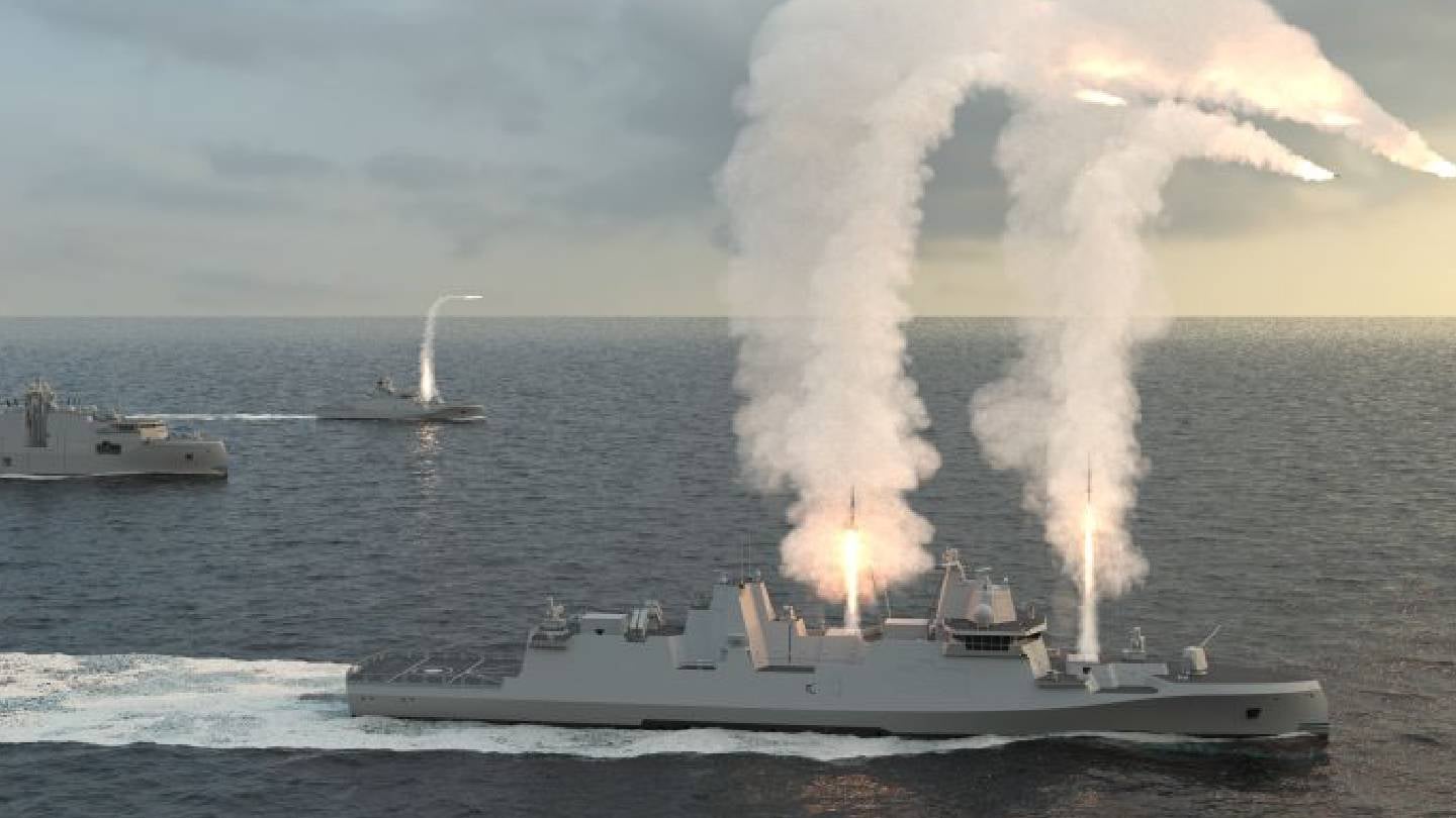 Rheinmetall Reveals GMF 140 Frigate for North America