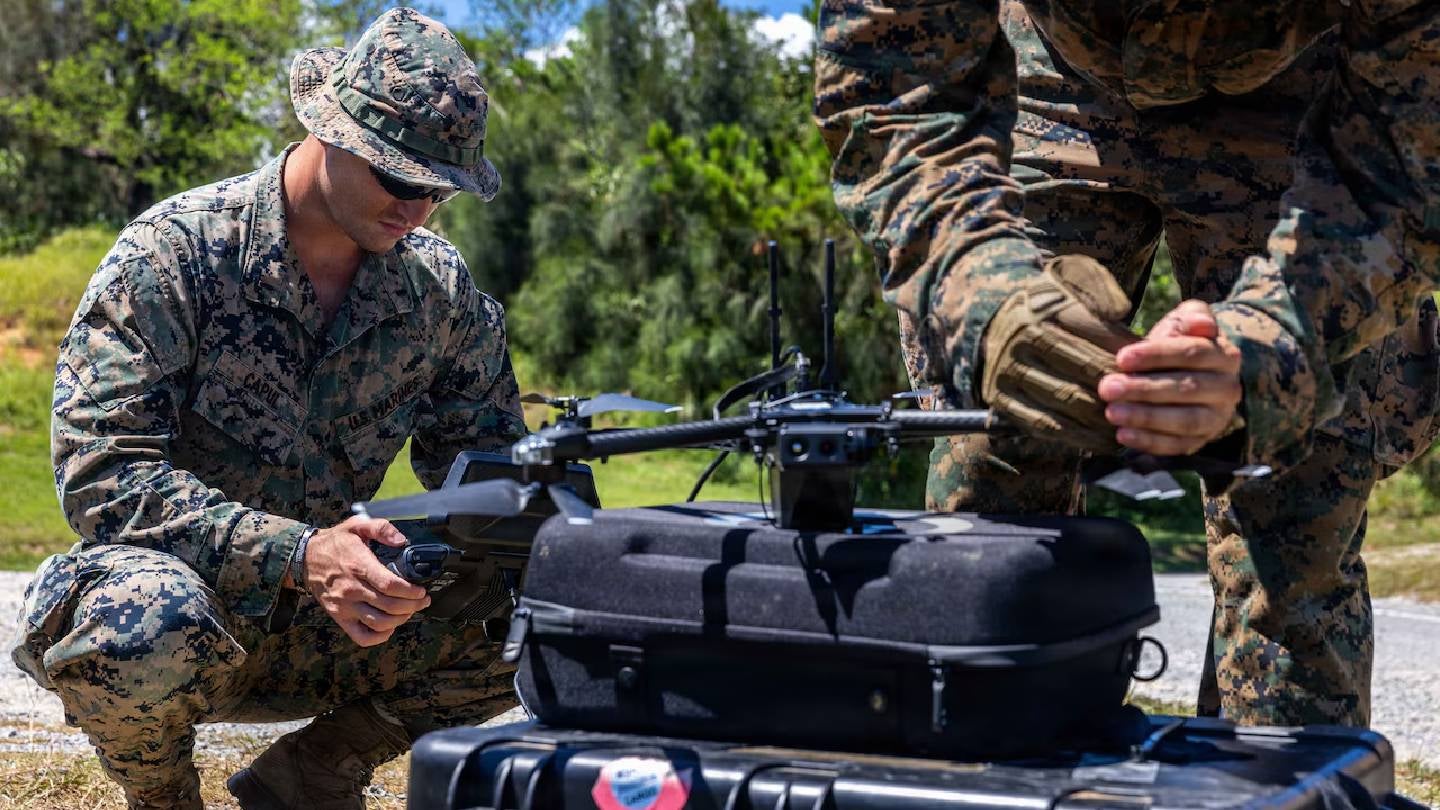 US Marines holds first FPV attack drone live-fire drills in South Korea