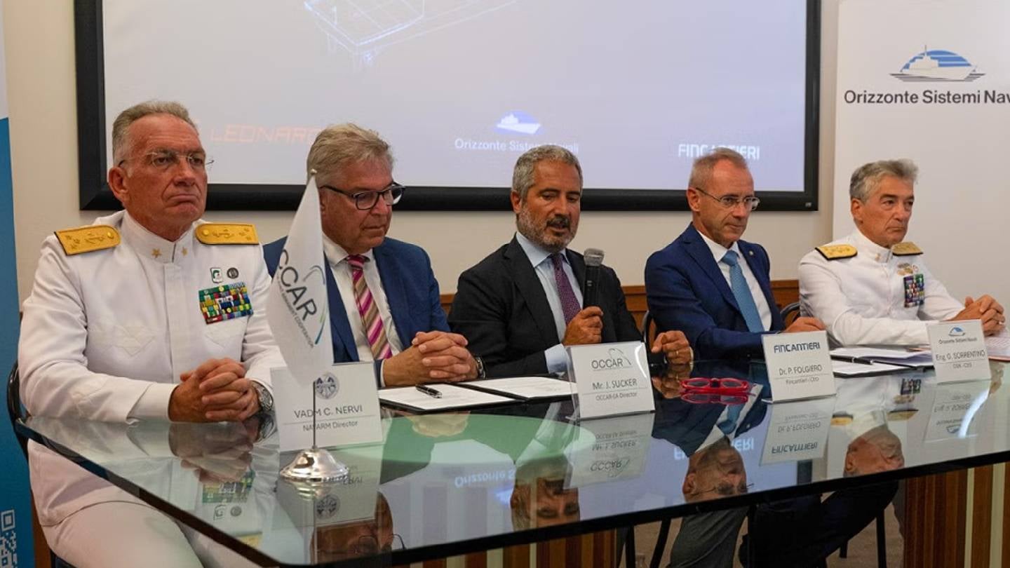Fincantieri-Leonardo JV sign Italian Navy DDX destroyer deal