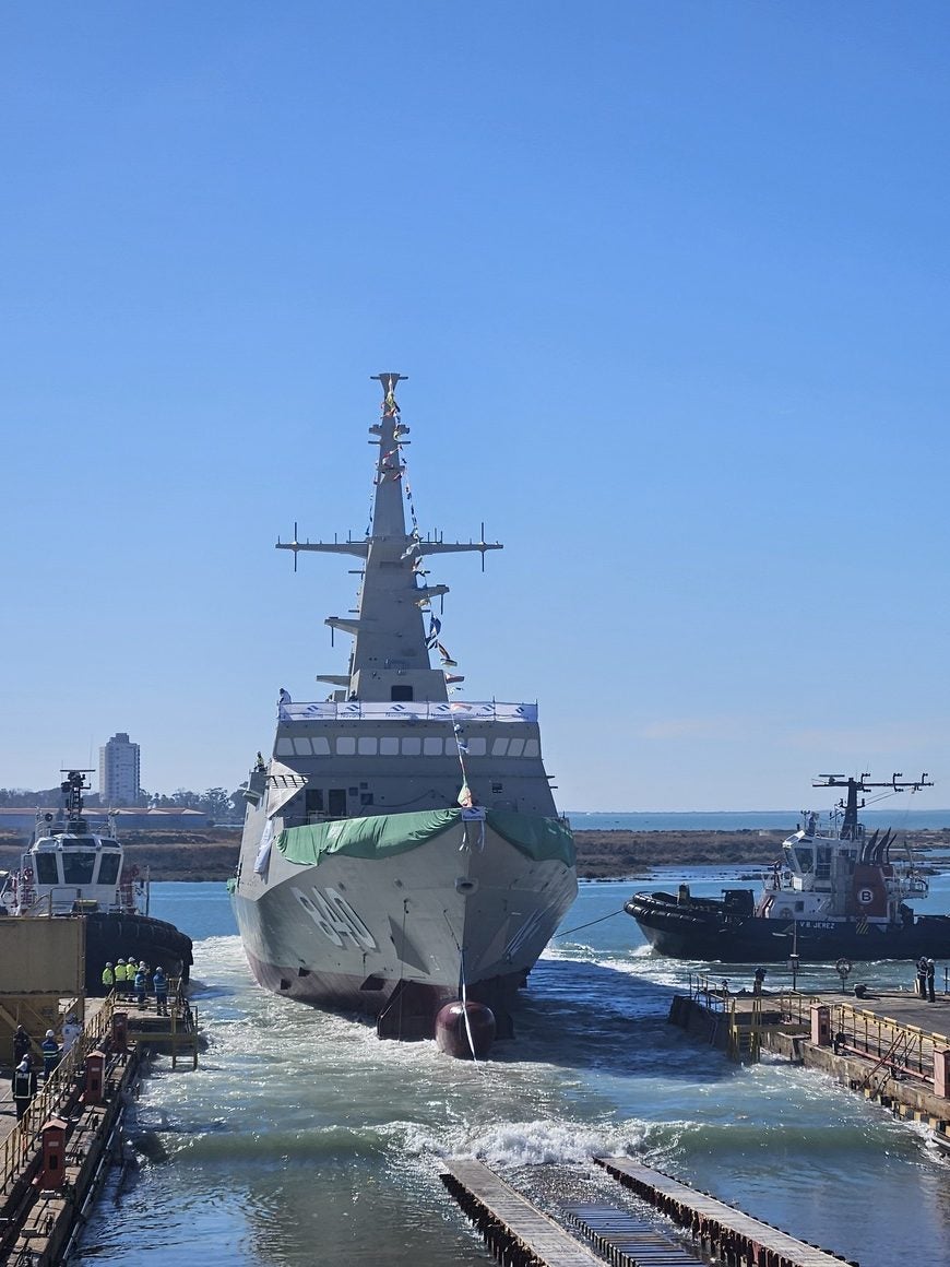 Navantia launches seventh Corvette for Saudi Arabia