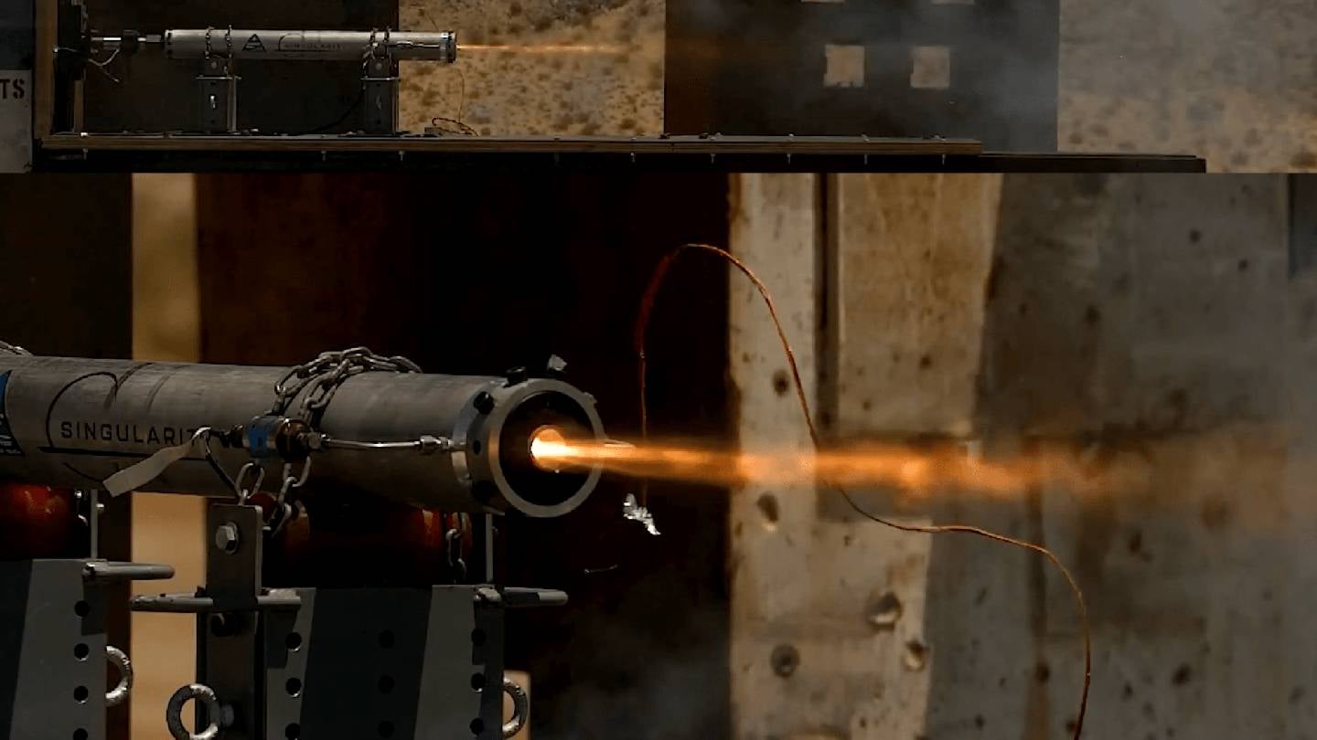 Singularity, NAWCWD advance air defence with SRM test
