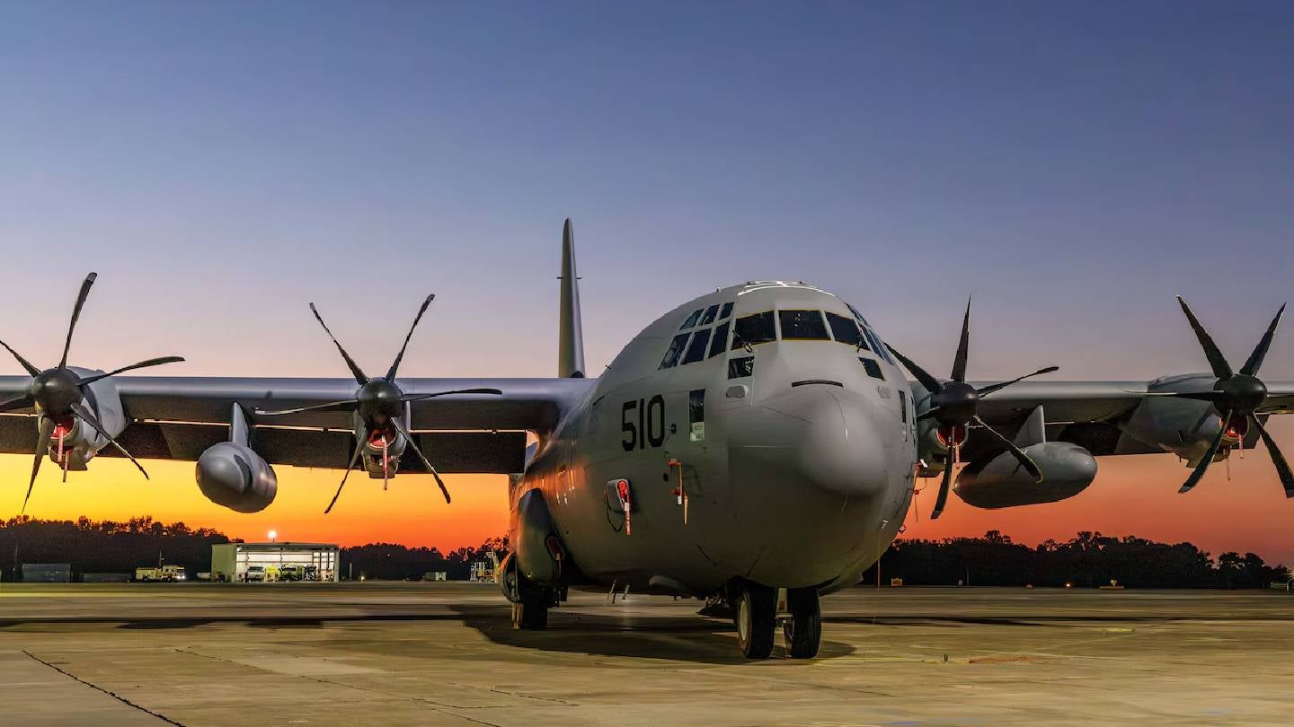 US Navy takes delivery of first C-130J-30 for E-130J Phoenix II fleet