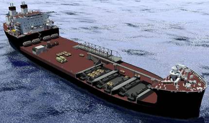 Mobile Landing Platform (MLP) Ship