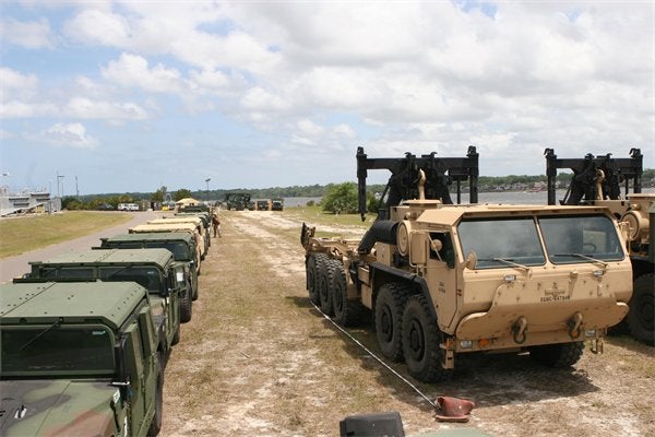 US MArine Corps vehicles