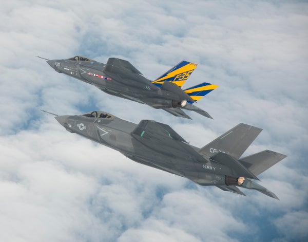 F-35C Lightning II carrier variant test aircraft
