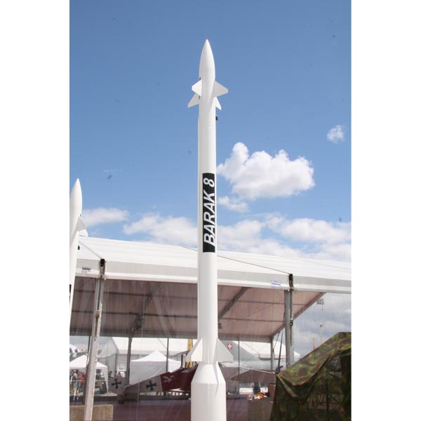 Barak 8 missile