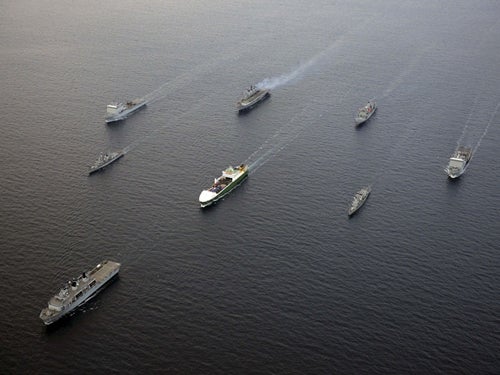 Royal Navy warships 