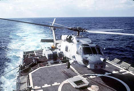 Seahawk helicopter 