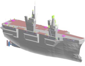 Naval vessel